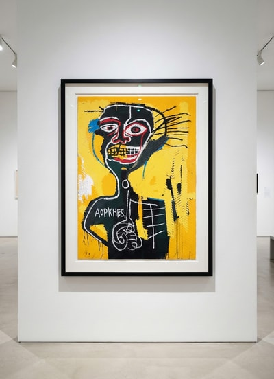Jean-Michel Basquiat - Cabeza, from Portfolio II, 1982-2004