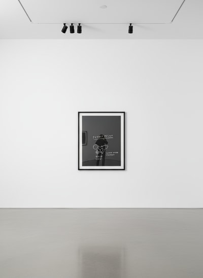 Jean-Michel Basquiat - Female Pelvis, Back View, from Anatomy, 1982