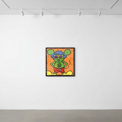 Keith Haring - Andy Mouse 4, 1986