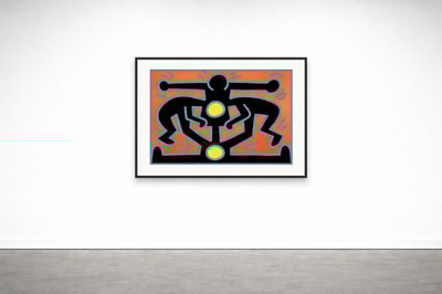 Keith Haring - Growing 3 (Littmann PP. 90), 1988