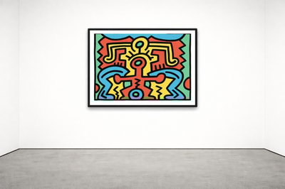 Keith Haring - Growing 5 (Littmann PP. 91), 1988
