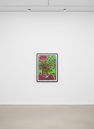 Keith Haring - Lucky Strike 1 (Littmann PP. 77), 1987