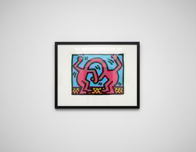 Keith Haring - Pop Shop II (D) (Littmann PP. 97), 1988