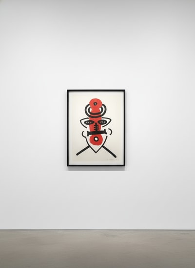 Keith Haring - The Story of Red and Blue 9 (Littmann PP. 131), 1989