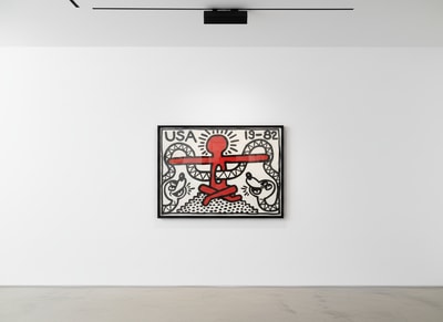 Keith Haring - USA 19-82 (Littmann PP. 17), 1982
