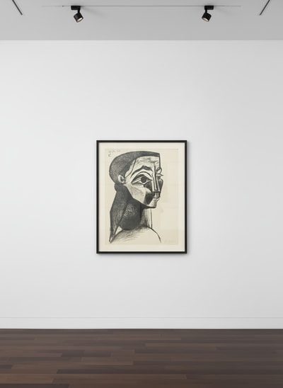 Pablo Picasso - Portrait de Femme II, 1955