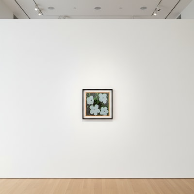 Richard Pettibone - Warhol Flowers 1964 (Blue), 1970