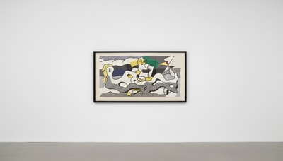 Roy Lichtenstein - At The Beach (C. 156) , from The Surrealist Series, 1978