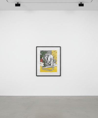 Roy Lichtenstein - Still Life With Figurine (C. 128), 1974