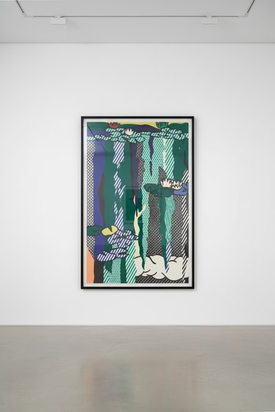 Roy Lichtenstein - Water Lilies With Cloud (C. 263), 1992