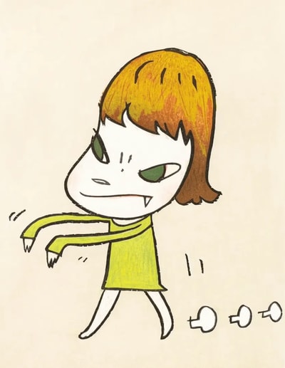 Yoshitomo Nara - Walk On, 2010