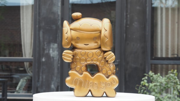 Adam Handler - Miss You Toki Girl Sculpture, 2025