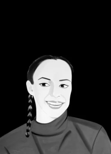 Alex Katz - Belinda, 2017
