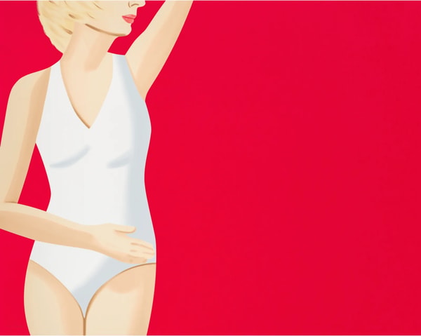 Alex Katz - Coca Cola Girl 4, 2019
