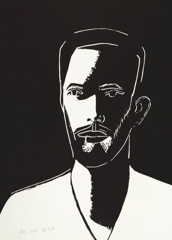 Alex Katz - Daniel Black & White, 2016