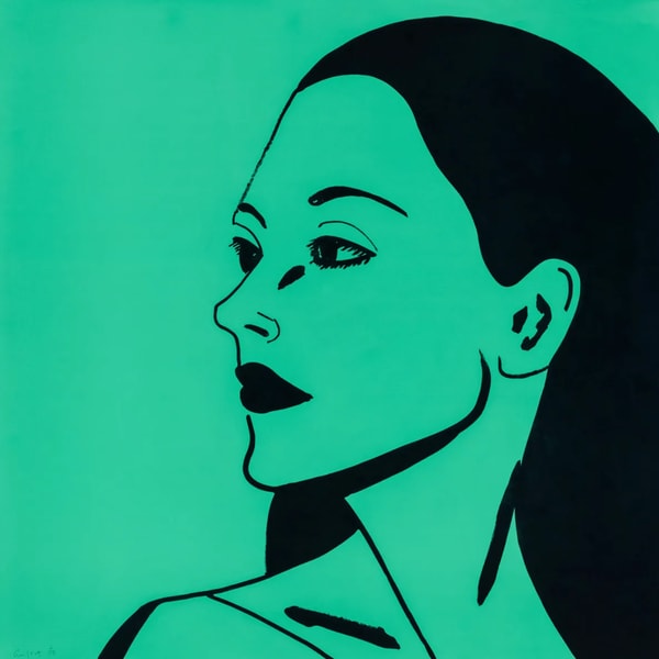 Alex Katz - Laura 3, 2018