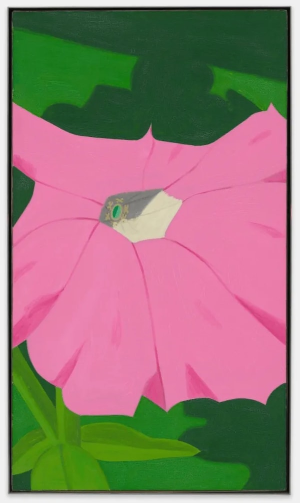 Alex Katz - Pink Petunia, 1968