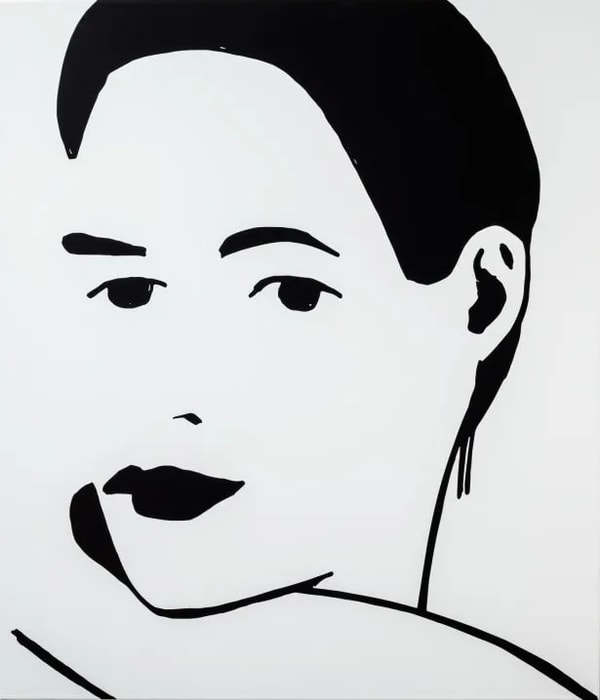 Alex Katz - Porcelain Beauty 1, 2021