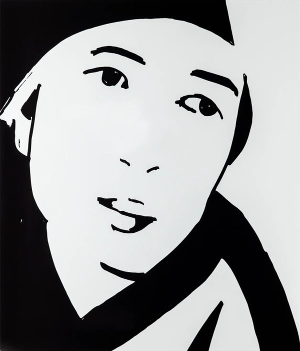 Alex Katz - Porcelain Beauty 6, 2022