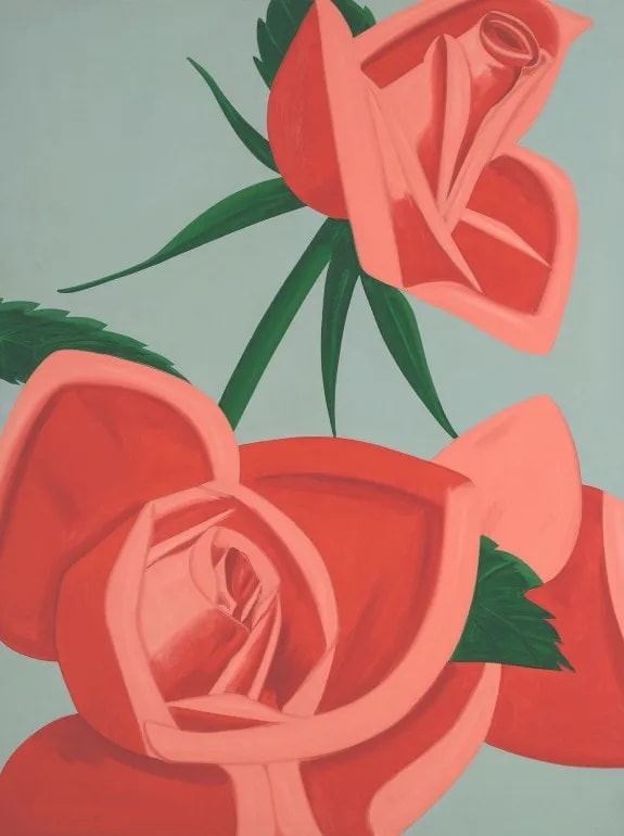 Alex Katz - Rose Bud, 2019