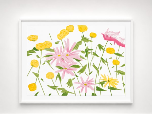 Alex Katz - Spring Flowers, 2017