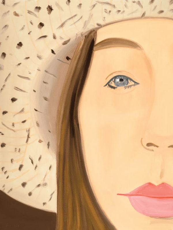 Alex Katz - Straw Hat 2, 2022