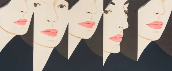 Alex Katz - Vivien X 5, 2018