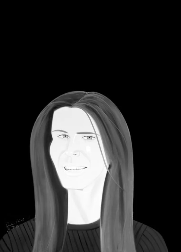 Alex Katz - Yvonne, 2017
