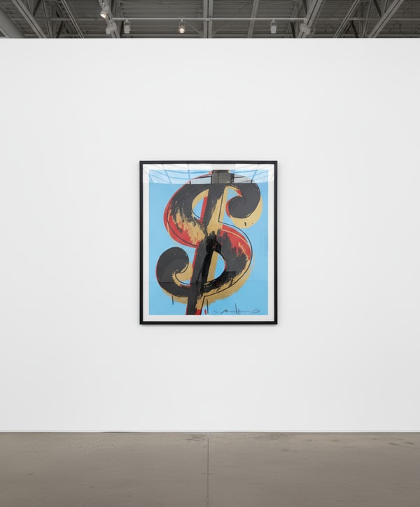 Andy Warhol - $ 1 (Dollar Sign) F.S. II 274 - 279, 1982, Screen print