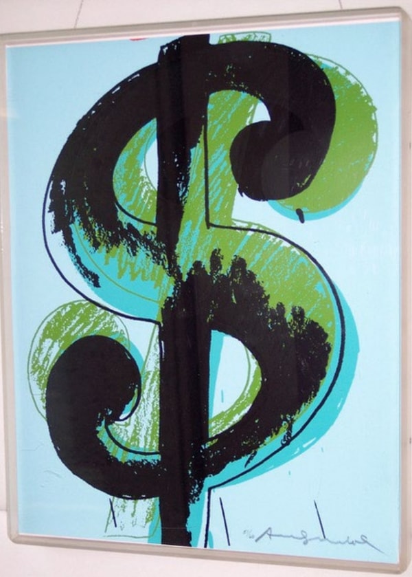 Andy Warhol - $ 1 (Dollar Sign) F.S. II 274 - 279, 1982