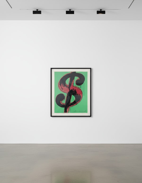 Andy Warhol - $ 1 (Dollar Sign) F.S. II 279, 1982, Screen print