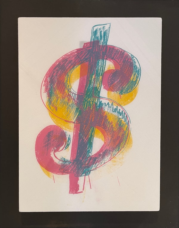 Andy Warhol - $ (1) F.S. IIIA.28, 1981