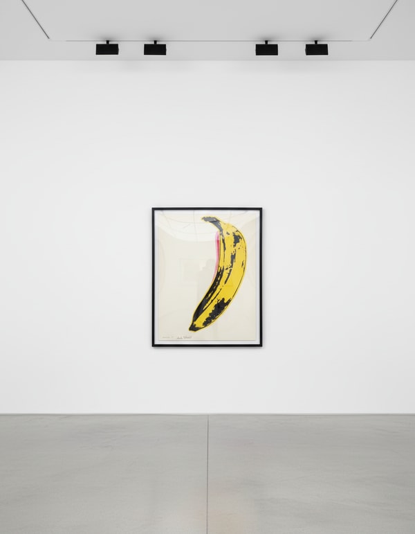 Andy Warhol - Banana F.S. II 10, 1966, Screen print on styrene
