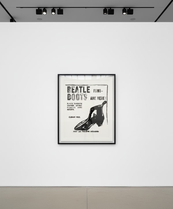 Andy Warhol - Beatle Boots Positive, 1986