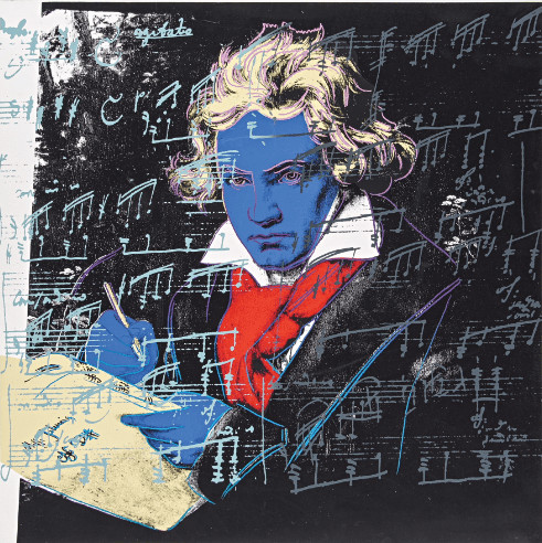 Andy Warhol - Beethoven F.S. II 390, 1987