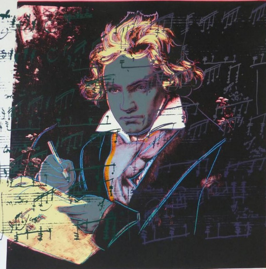 Andy Warhol - Beethoven F.S. II 393, 1987