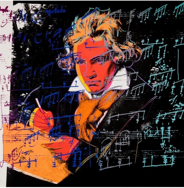 Andy Warhol - Beethoven F.S. IIB 390-393, 1987