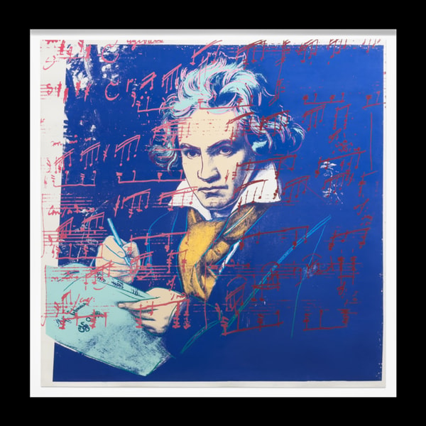 Andy Warhol - Beethoven Trial Proof TP 10/72, 1987