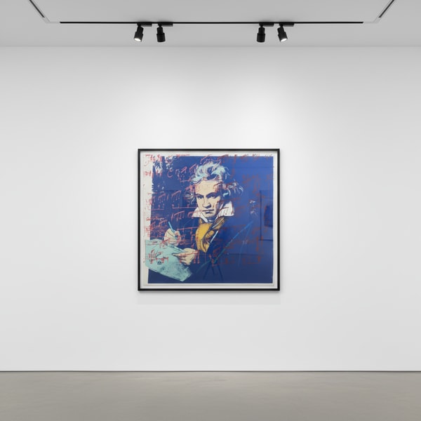 Andy Warhol - Beethoven Trial Proof TP 10/72, 1987