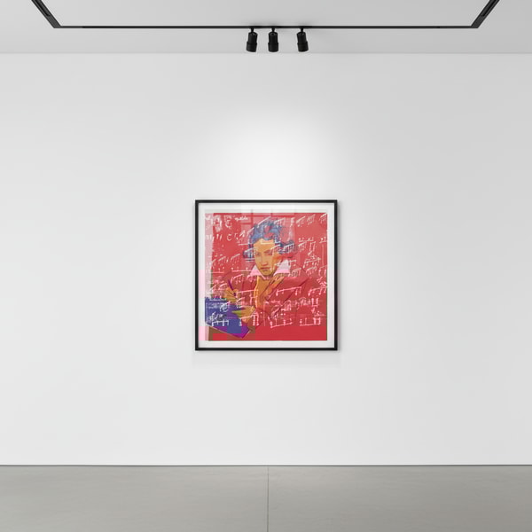 Andy Warhol - Beethoven Trial Proof TP 18/72, 1987