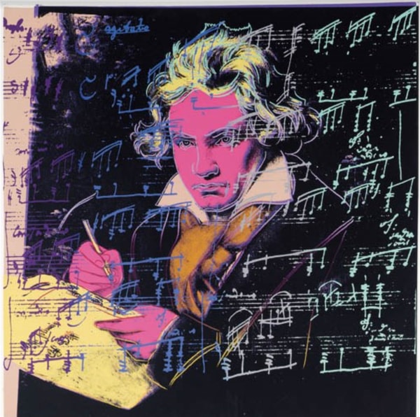 Andy Warhol - Beethoven Trial Proof TP 68/72, 1987