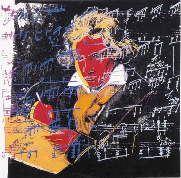 Andy Warhol - Beethoven Trial Proof TP 71/72, 1987