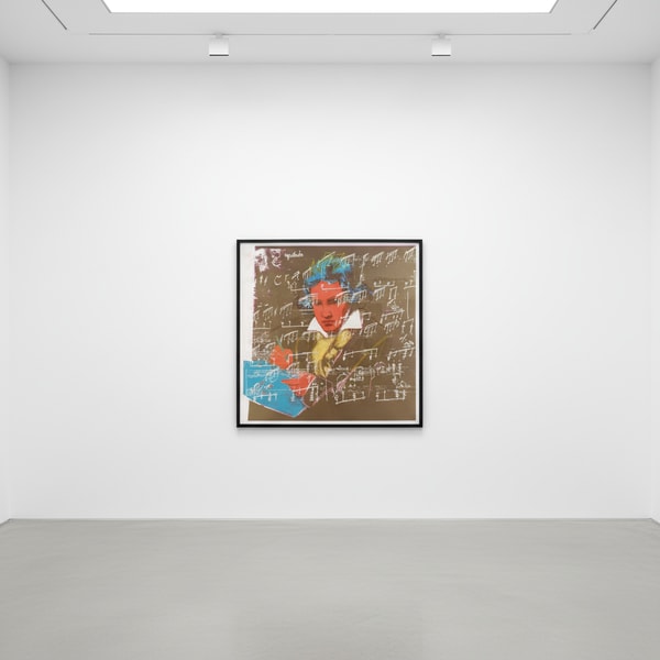 Andy Warhol - Beethoven Trial Proof TP 72/72, 1987, Screen print on Lenox Museum Board