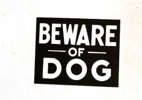 Andy Warhol - Beware Of Dog F.S. IIIA 48, 1983