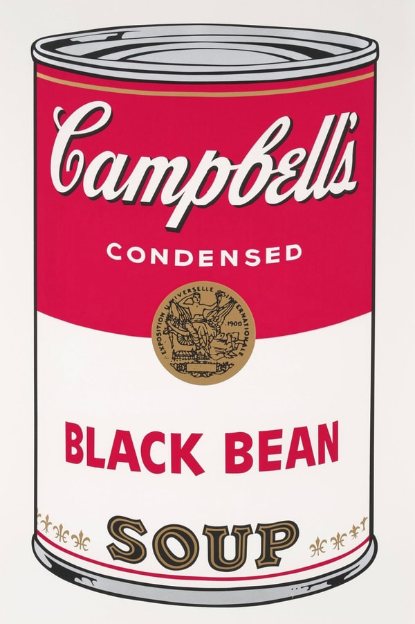 Andy Warhol - Black Bean Soup F.S. II 44, 1968