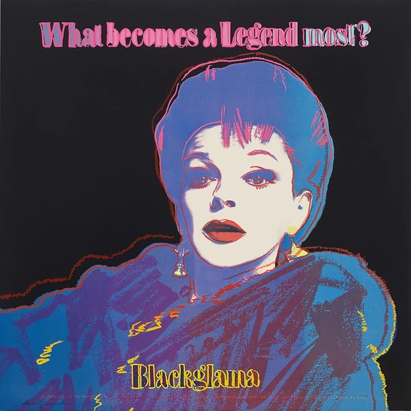 Andy Warhol - Blackglama F.S. II B 351, 1985