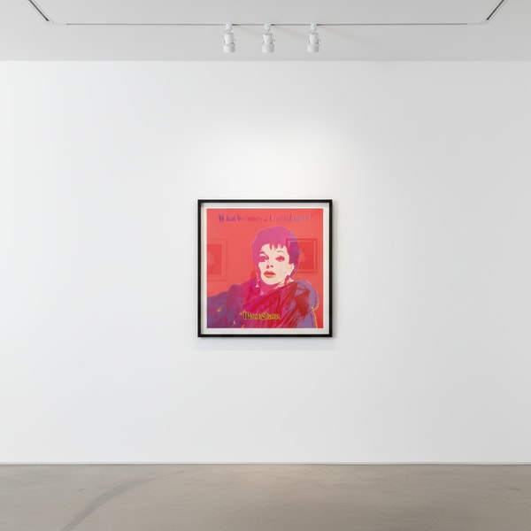 Andy Warhol - Blackglama Trial Proof 16/30 from Ads, 1985