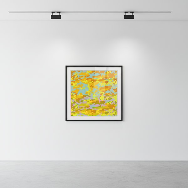 Andy Warhol - Camouflage F.S. II 413, 1987