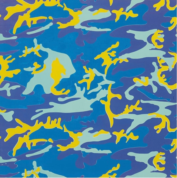 Andy Warhol - Camouflage Trial Proof TP 18/84, 1987, Screen print on Lenox Museum Board