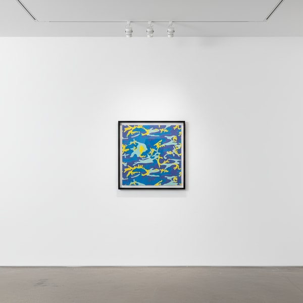 Andy Warhol - Camouflage Trial Proof TP 18/84, 1987, Screen print on Lenox Museum Board